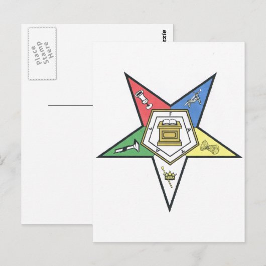 O.E.S. Producten Briefkaart (Voorkant / Achterkant)