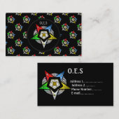 O.E.S.~ VISITEKAARTJE (Voorkant / Achterkant)