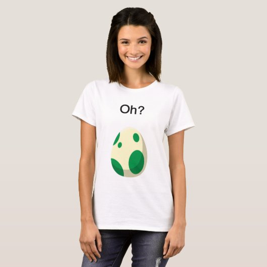 O? Eieren T-shirt (Voorkant volledig)