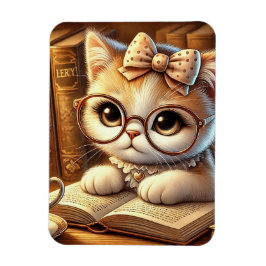 "O Encanto Felino: Guardiões de Mistérios e Carinh Magneet