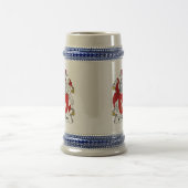 O Fallon Coat of Arms Stein - Family Crest Bierpul (Center)