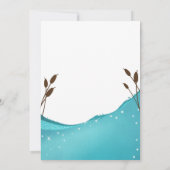 o-fish-al Vissende uitnodiging van de dag De grote (Achterkant)