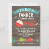 O-fish-al Vist eerste verjaardag Kaart (Voorkant)