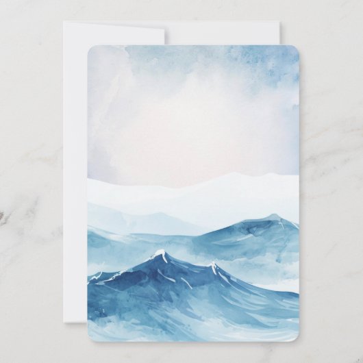 O-Fish-Ally Big One verjaardagsuitnodiging Save The Date (Achterkant)