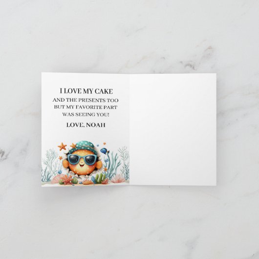 O-Fish-Ally De Grote Vist Verjaardag (Binnen)