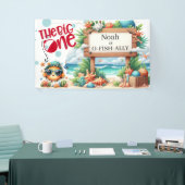 O-Fish-Ally De Grote Vist Verjaardag Spandoek (Beurs)