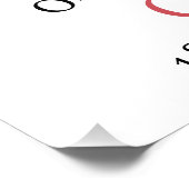  O-Fish-Ally Een 1e Verjaardag Welkomstbord Foto Afdruk (Hoek)