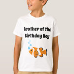 O-Fish-ally Een verjaardagsfeestje Broer T-shirt<br><div class="desc">Een verjaardag vieren is een familieaangelegenheid! Ontvang bijpassende shirten voor het hele gezin,  zodat u in stijl kunt vieren. Niet alleen is het leuk om het thema te matchen,  maar laat andere ouders gemakkelijk weten wie de feestgastheren zijn! Deze Under The Zee Party shirten zijn de perfecte touch!</div>
