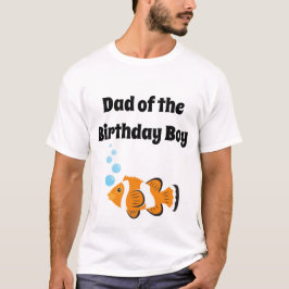 O-Fish-ally Een Verjaardagsfeestje Papa T-shirt