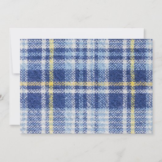 O Fish Ally Eén Vist 1e verjaardag Kaart (Achterkant)