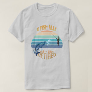 🎣 O-Fish-Ally Gepensioneerd: Dromen vangen sinds T-shirt