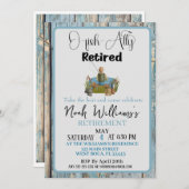 O-Fish-Ally Gepensioneerd Grappig Visser Pensioen Kaart (Voorkant / Achterkant)