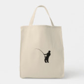 O-FISH-ALLY Gepensioneerd Tas: Reel Adventures Beg Tote Bag (Achterkant)