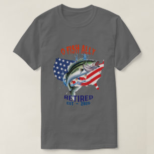 O-FISH-ALLY Gepensioneerd: Trots, vrij en Gevist 2 T-shirt
