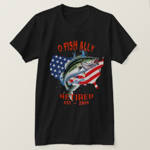 O-FISH-ALLY Gepensioneerd: Trots, vrij en Gevist 2 T-shirt