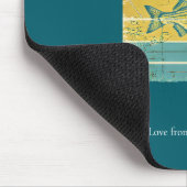 O-Fish-Ally Greatest Dad muismat - Personaliseer (Hoek)