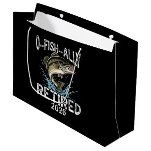 O-Fish-Ally Met Pensioen 2026 Humor Grappig Groot Cadeauzakje