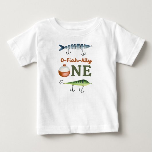 O-Fish-Ally One Birthday Shirt (Voorkant)