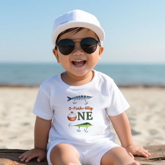 O-Fish-Ally One Birthday Shirt