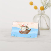 O-fish-ally One Fishing 1st Birthday Plaatskaartje (Achterkant)