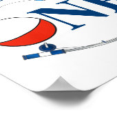 O-fish-ally One Fishing Boy First Birthday Ofishal Poster (Hoek)