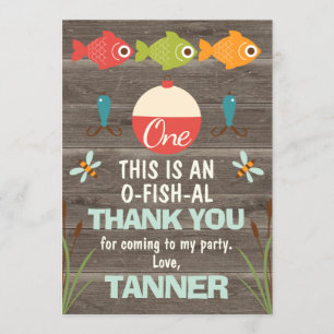 O-Fish-Ally One Gevist Dank u kaart