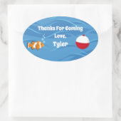 O-Fish-ally One Party Dank u Sticker (Tas)