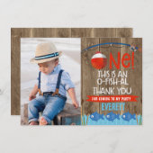 O-Fish-ally One Photo Hartelijk dank Bedankkaart (Voorkant / Achterkant)