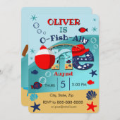 O-Fish-ally One uitnodiging (Voorkant / Achterkant)