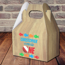 O-Fish-Ally One Vist 1e verjaardag Bedankdoosjes