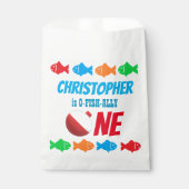 O-Fish-Ally One Vist 1e verjaardag Bedankzakje (Voorkant)