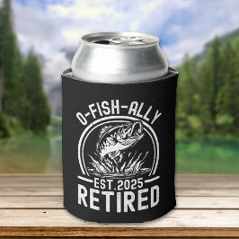 O-Fish-Ally Retired 2025 - Funny Fishing Blikjeskoeler