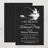 O-Fish-Ally Retired Fishing Retirement Party Kaart (Voorkant / Achterkant)