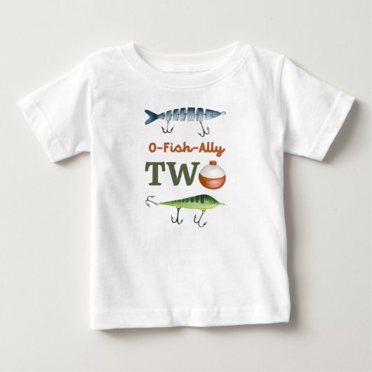 O-Fish-Ally Twee Verjaardag Shirt (Voorkant)