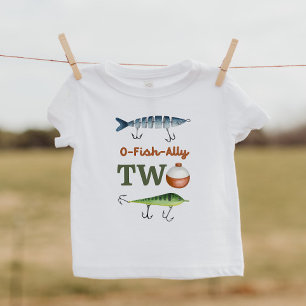 O-Fish-Ally Twee Verjaardag Shirt