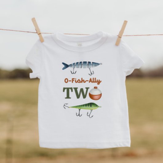 O-Fish-Ally Twee Verjaardag Shirt