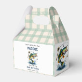 O-Fish-Ally Two Vist tweede verjaardag Bedankdoosjes (Voorkant Zijde)