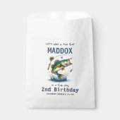 O-Fish-Ally Two Vist tweede verjaardag Bedankzakje (Voorkant)