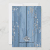 O-FISH-ALLY Vist Baby shower Kaart (Achterkant)