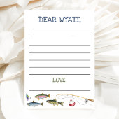 O-Fish-Ally Vist de Kaart van de 1e Verjaardagscap