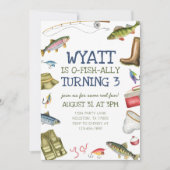 O-Fish-Ally Vist verjaardag Kaart (Voorkant)