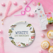 O-Fish-Ally Vist verjaardag Papieren Bordje (Feest)