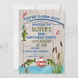 O-Fish_Ally Waterverf Birthday Uitnodiging