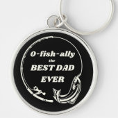 O-Fish-bondgenoot Best Dad Sleutelhanger (Voorkant)