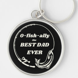 O-Fish-bondgenoot Best Dad Sleutelhanger