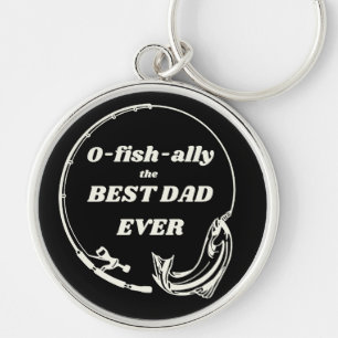 O-Fish-bondgenoot Best Dad Sleutelhanger