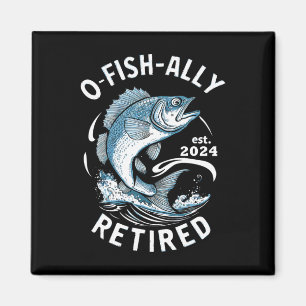 O-fish-ieel Gepensioneerd B Vissen Magneet
