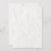 O-fish-ieel met pensioen - Vis pensioen uitnodigin Kaart (Achterkant)