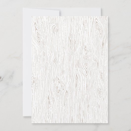 O-fish-ieel met pensioen - Vis pensioen uitnodigin Kaart (Achterkant)