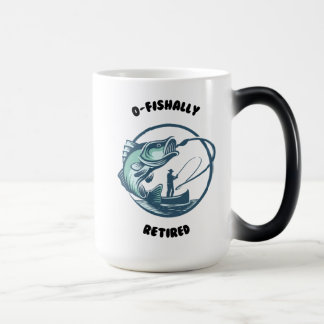 O-FISHALLY Gepensioneerde Koffie Mok Gift